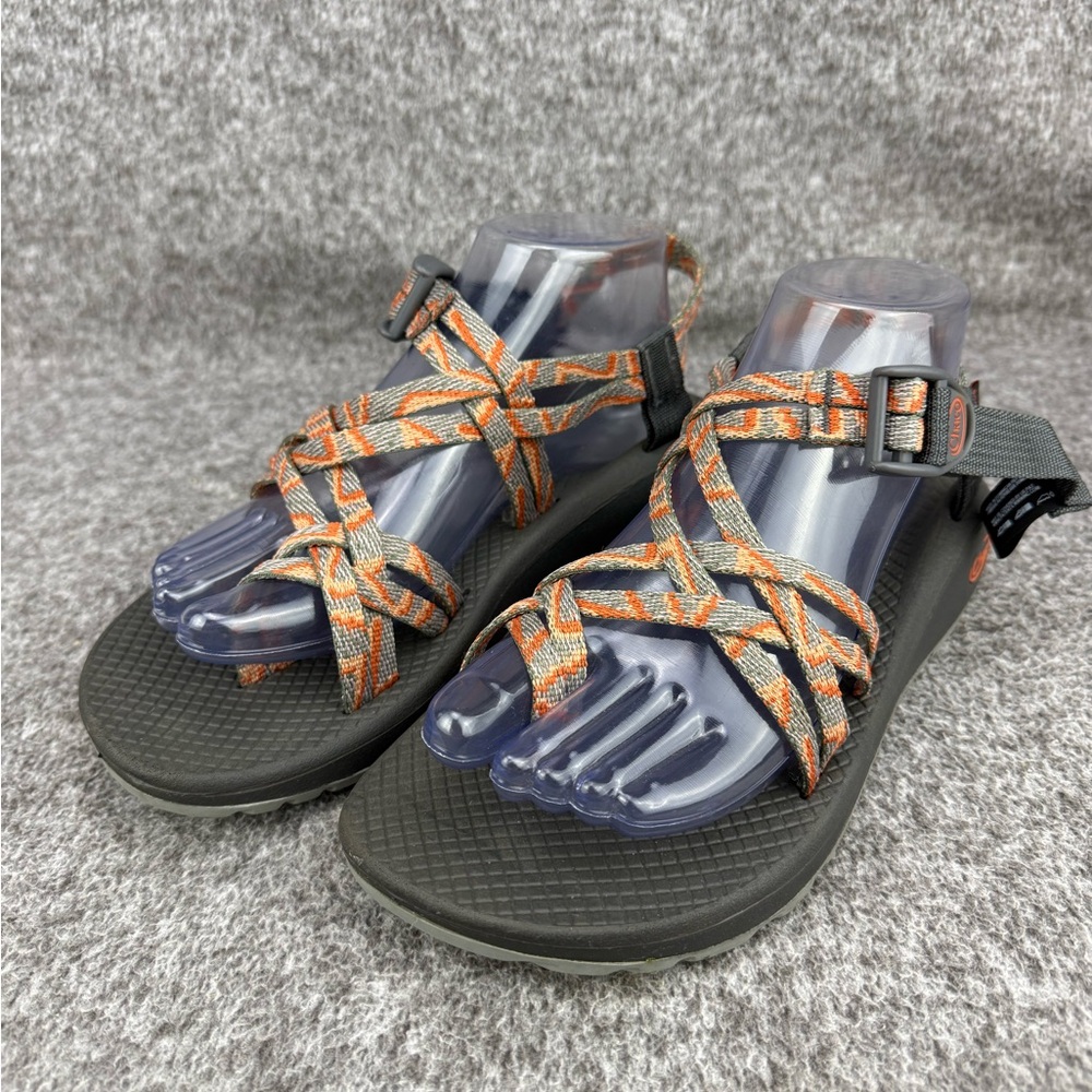 Womens 9 Chaco ZX/2 Cloud Dual Adjustable Straps Cushioned Hiking Sport Sandals